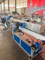 Máquina de extrusión de tuberías HDPE de SGS, línea de producción de tuberías onduladas de plástico de pared única