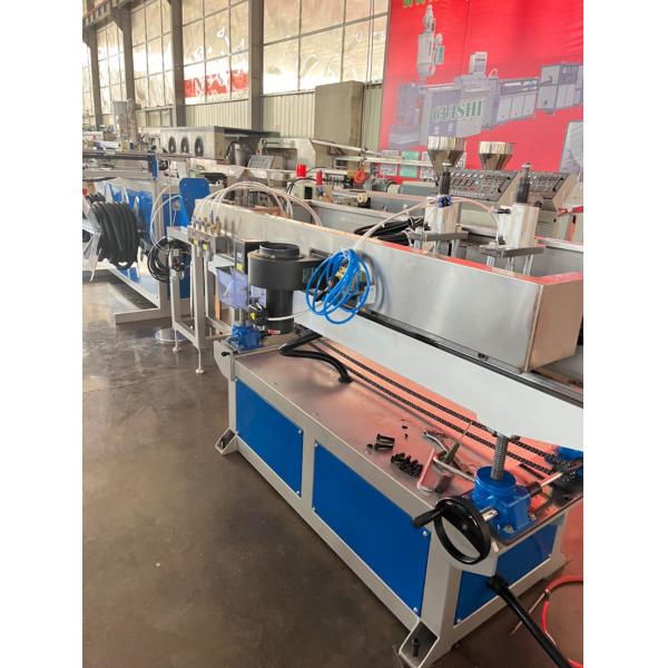 SGS HDPE трубная экструдерная машина, пластиковая одностенная гофрированная трубная линия