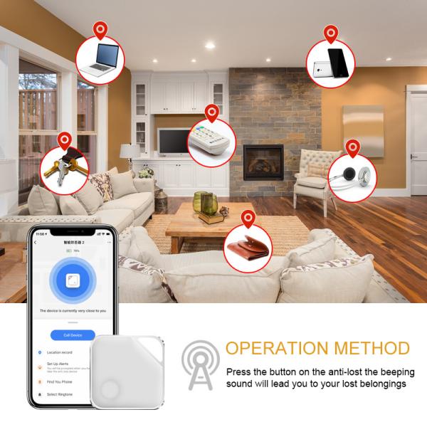 Водостойкий локатор искателя отслежывателя Bluetooth отслежывателя GPS любимца FCC