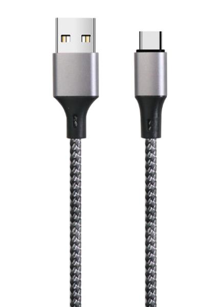TPE Aluminum Braided USB Cable Fast Charging Data Military-Grade Braided Cable – Shockproof & 2.4A High-Speed