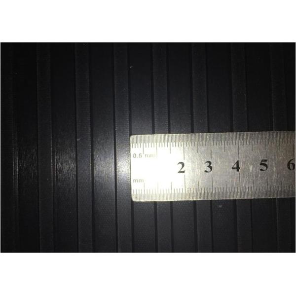 Commercial Soft Black Insulation Rubber Stall Mats , Dairy Cow Cubicle Mats