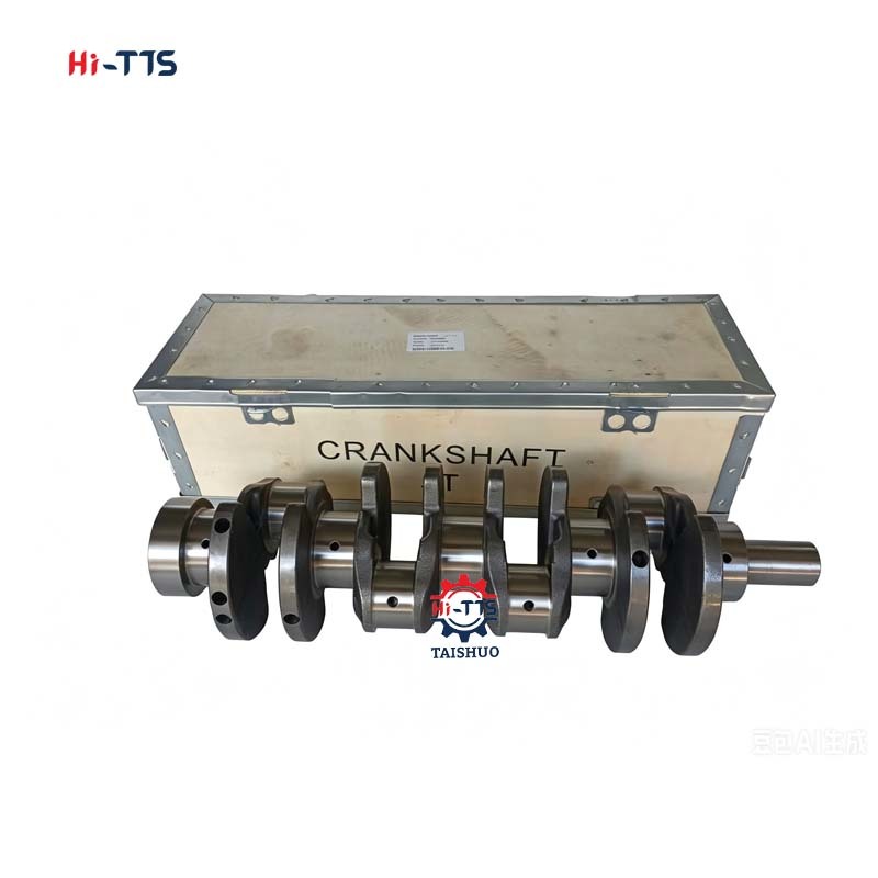 Crankshaft OK75A-11-301 OK75A1130 OK65A-11-301 for K2700 JT Diesel Engine Alloy Gold Engineering Machinery Part