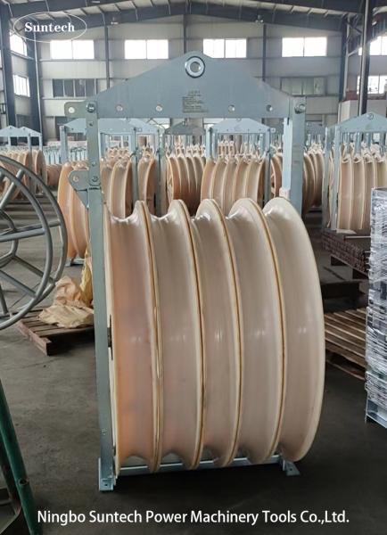 Next-Gen 1160 Series Stringing Block For 1500kV Ultra Mega Transmission Lines