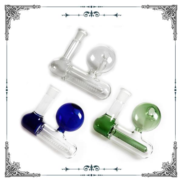 Angled Joint Lacunaris Inline Ashcatcher 14.4mm 18.8mm for Glass Ash Catcher Bongs