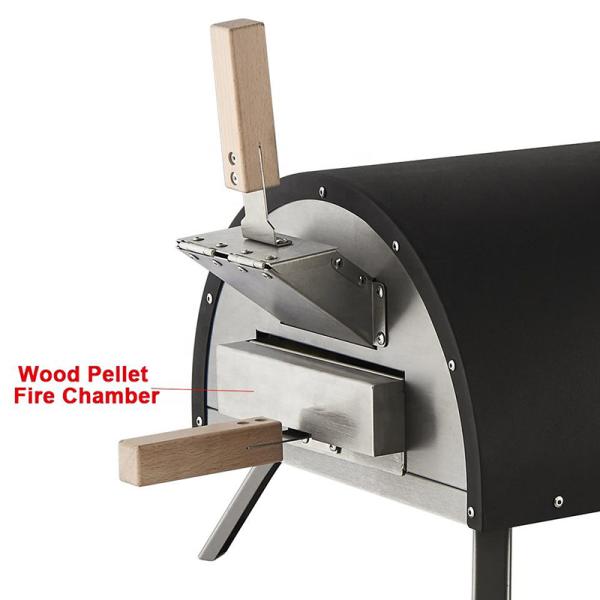 16 дюймовый черный картонный печь для пиццы с индивидуальным логотипом