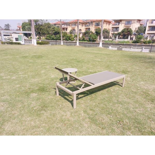 Upgrade Your Beach and Pool Experience with this Metal Outdoor Patio Wave Chaise Lounger