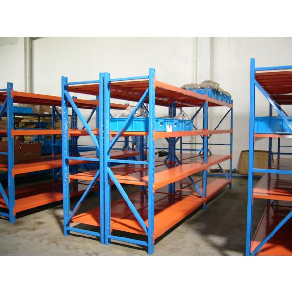 Покрытые порошком шкафы коммерчески хранения, светлый шельвинг вешалки металла обязанности