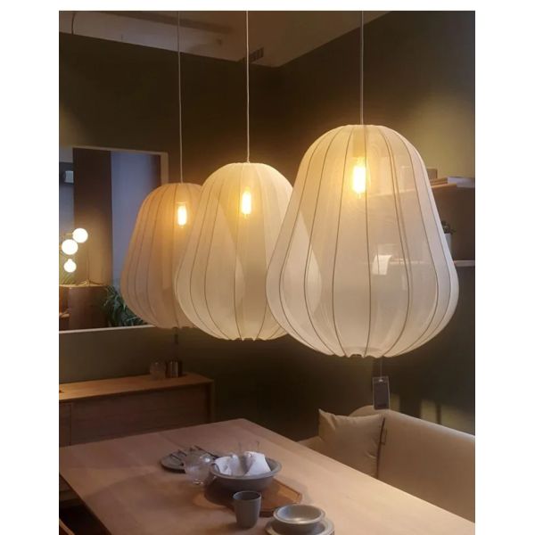 Nordic Designer Fabric Art Chandeliers Home Decor Retro Pendant Lamp (WH-VP-321)