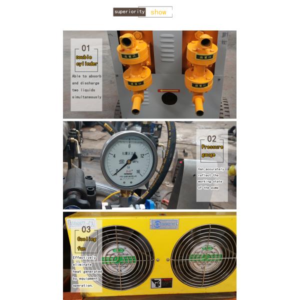 Long Lifetime Prestressing Post Tension Grouting Mortar Cement Mixer Machine 450 Kg