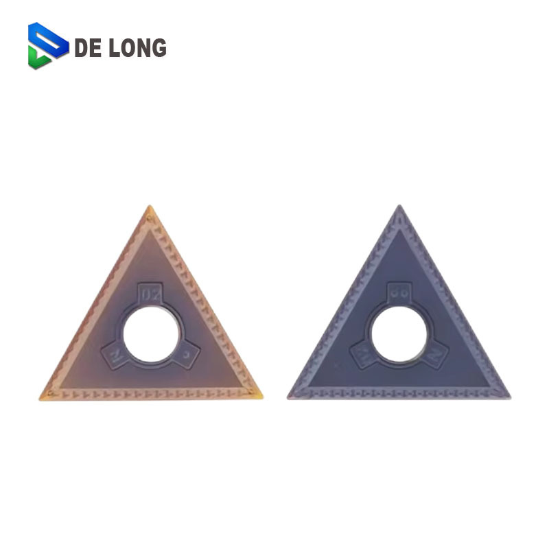 TNMG160402N-DM Turning Carbide Insert with PVD Coating for Stainless Steel Parts and High Rigidity