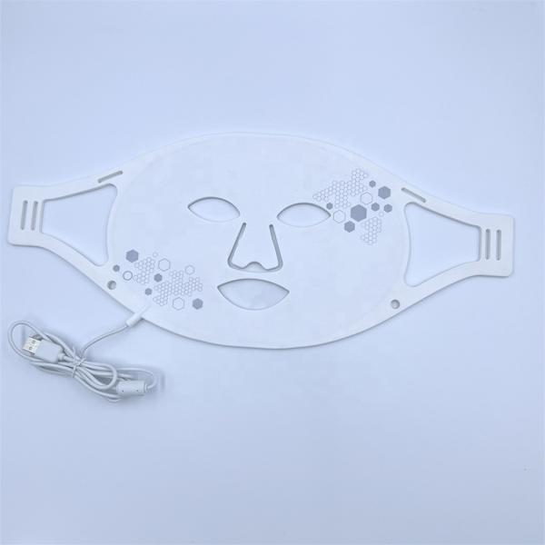 Portable Beauty Equipment LED Light Therapy Face Mask for Whitening and Acne Treatment