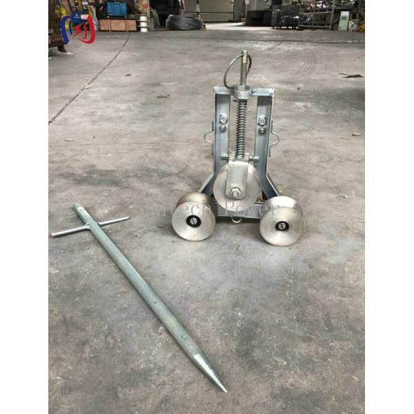 100A Copper Grounding Block for Transmission Line Construction | Low Resistance 50mm Grounding Device