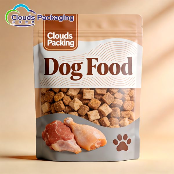 Individual Custom Logo Packaging Zipper Aluminum Foil Bags Wholesale Plastic Pouch for Pet Treats