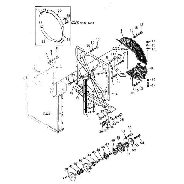 07011-00090 0701100090 Seal KOMATSU Bulldozer Spare Parts Fit For D155W-1 D355A-3