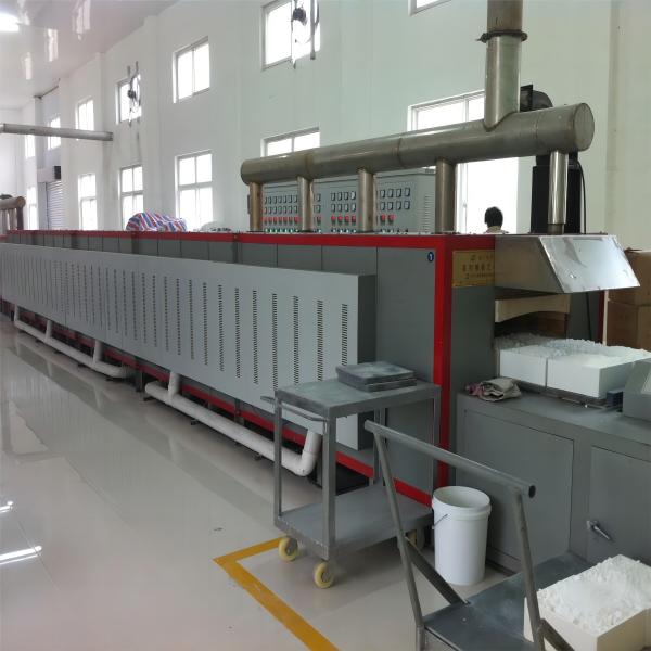 Печь толкателя газа спекать порошка глинозема подгоняла высокую температуру