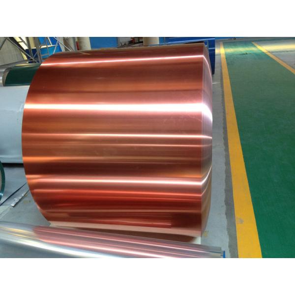 1100 3003 Aluminium Colour Coated Sheet , Aluminum Trim Coil For Roof Decoration