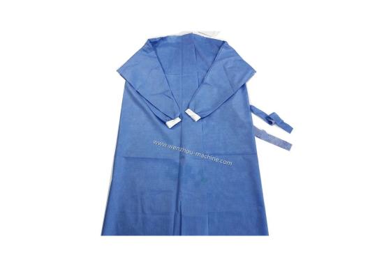 Automatic Non Woven Medical Disposable Isolation Protective Clothing SMS Water Proof Surgical Gown MACHINE