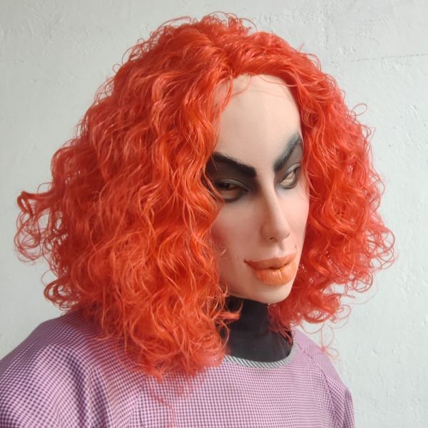 Latex Fantasy Mask for Theatrical Use - One Size Fits Most and Lightweight at 280g