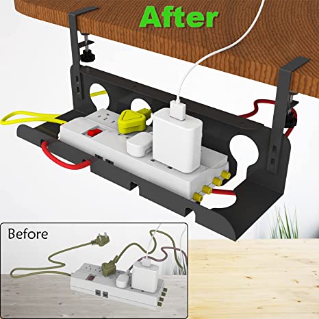 Under Desk Cable Wire Management Tray with Powder Coating and ISO ROHS Certificate