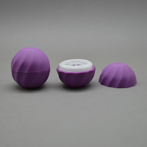 POM ABS Lip Balm Tubes Lip Balm Ball Containers For Cosmetic Packaging