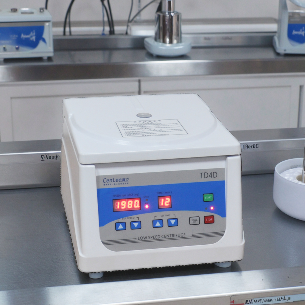 Economic Desktop 4000rpm Lab Centrifuge TD4D 2200xg Compact Size for Small Laboratory and Blood Testing