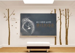 Cool Wall Flower and Tree Stickers G188 / Decorative Wall Stickers