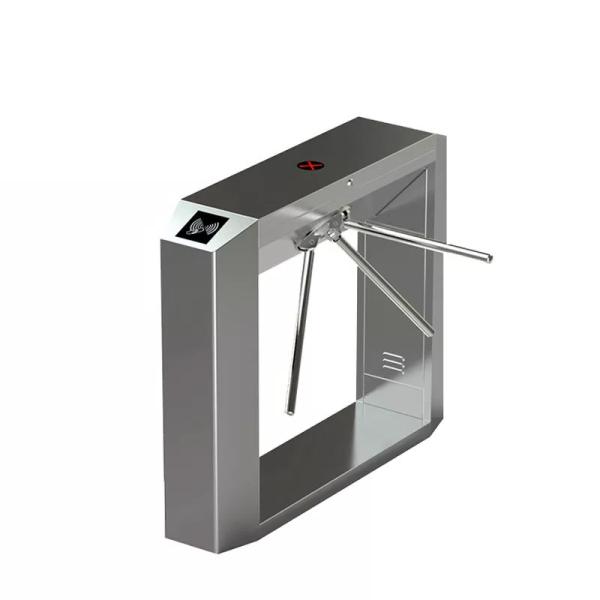 Waist Height 304 Stainless Steel Electronic Turnstile Gates