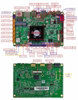 Une carte mère d'affichage commercial Android avec processeur Rockchip RK3588 et support vidéo 8K