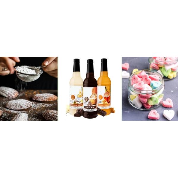 Bulk Food Sweeteners Substitute Monk Fruit Sugar Powder cas 57817-89-7