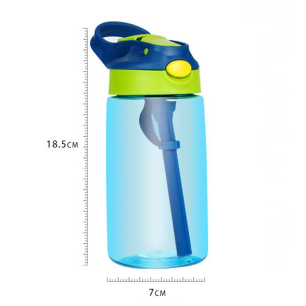 Stocked 500ml Customized Kids Drinking Bottle Water BPA Free Plastic Drink Bottle