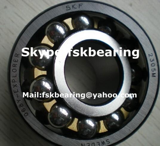Nylon Cage 2308 ETN9 Self Aligning Ball Bearings Double Row