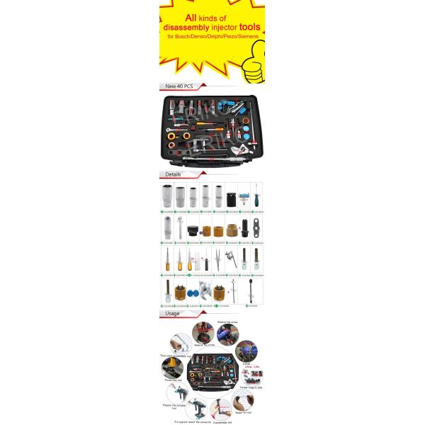  Injection Tool For BOS Disassembly Diagnosis Tool For Diesel Vehicle