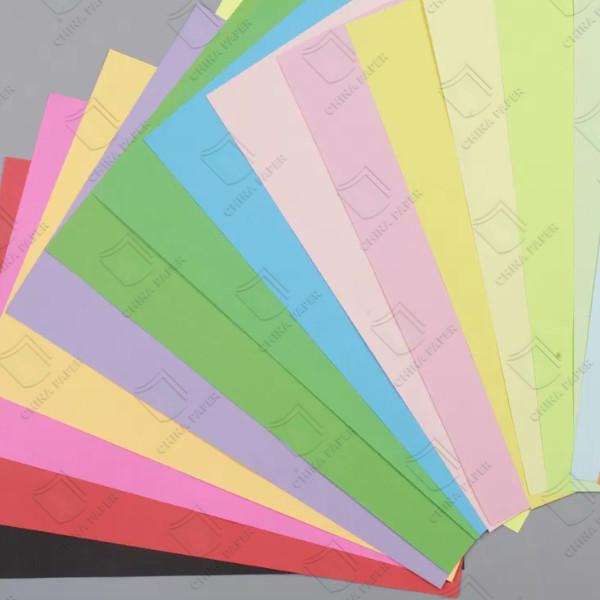Cartão de Papel de Bristol em Copias de Cores OEM Cartão de Cores 100% Pulpa de Madeira