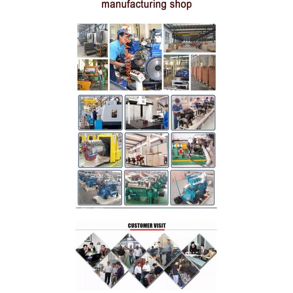 1410 * 700 * 1100 460 Kg Machine Diesel Engine 19:1 Pressure Ratio Turbo Charged