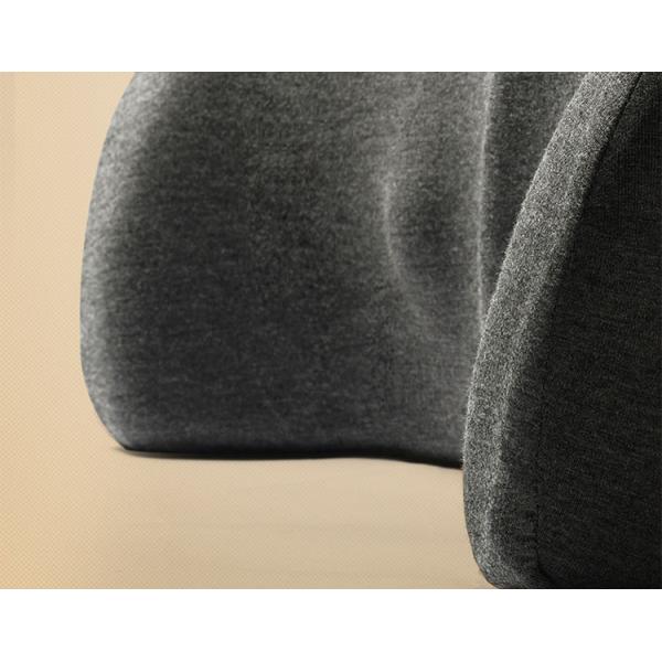 Ergonomic Office Seat Back Support Massage Pillow Knitted and Multi Kinetic Electric