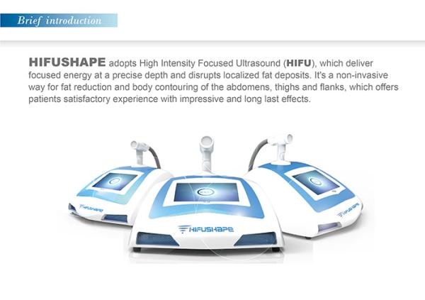slimming therapy machine hifushape hifu weight loss