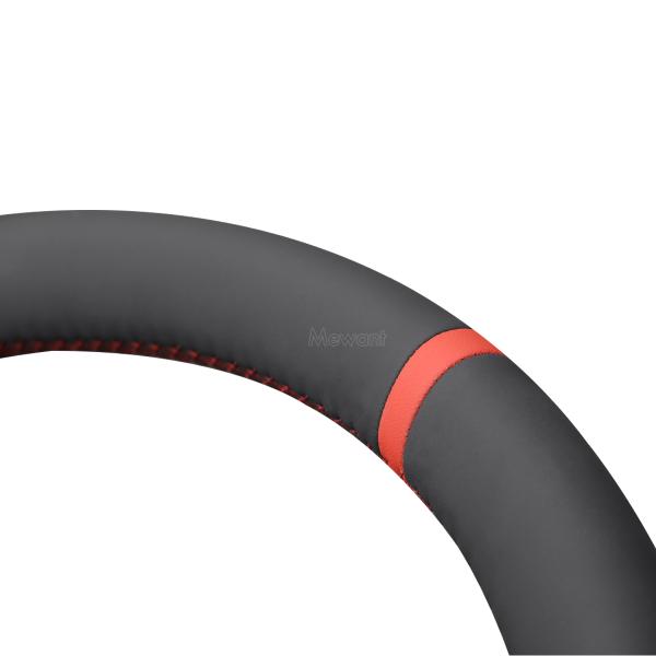 Customized Available Durable PU Leather Hand Sewn Steering Wheel Wrap for GMC Sierra 1500 Limited 2500 3500 Yukon (XL) 2014-2020