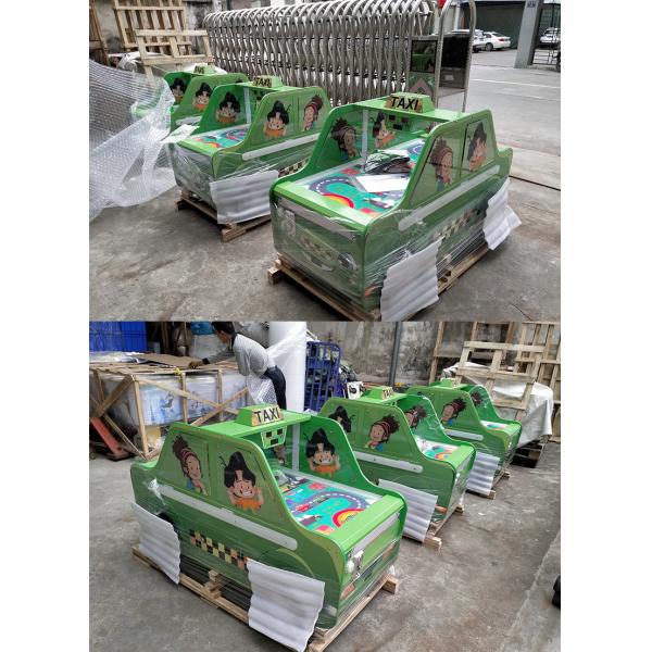 Indoor Commercial Arcade Gaming Machines Taxi Style Coin Operated Air Hockey Table