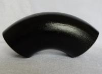 Sch80 noir 6 dans des garnitures de tuyau sans couture inoxydables de coude de 90 degrés de tuyau