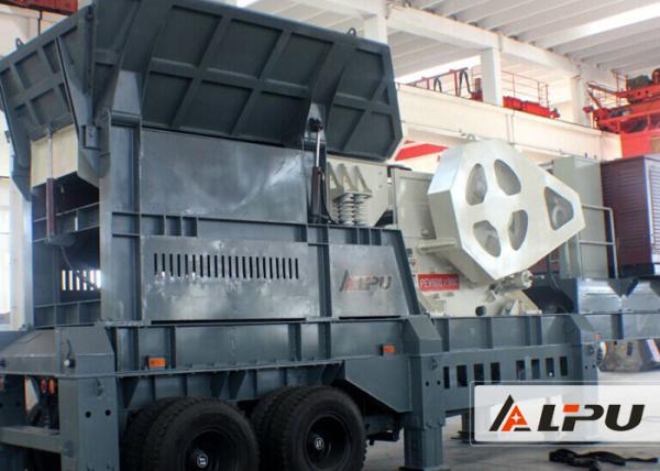 European Style Mobile Crushing Plant For Chemical , Building Materials , Water Power Station