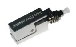 Metal FC Bare Fiber Optic Cable Connectors , Optical Cable Adapter
