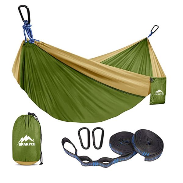 SPAKYCE Parachute Hammocks/camping Hammock New 2022 High Quality Portable Nylon Fabric Hammock 