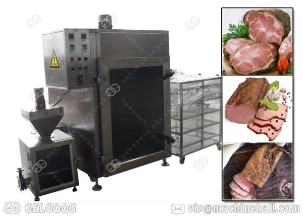 Commercial Fish Smoking Equipment Hot Energy  For Smoked Meat Sealing Performance