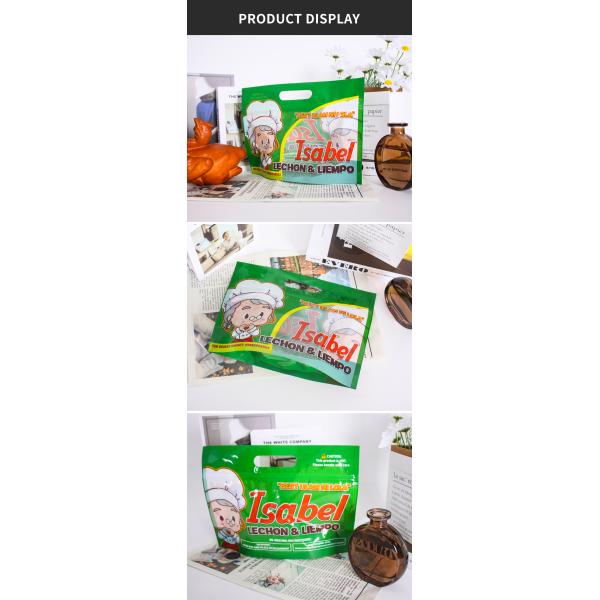 Пластмассовые пакеты для упаковки сухих фруктов с дыхательными отверстиями и ручкой