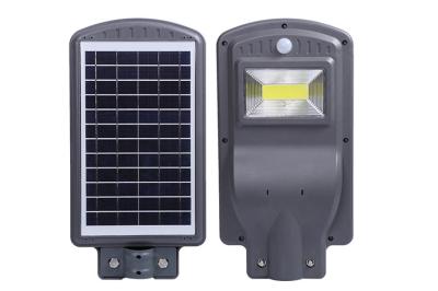 luz de rua solar posta 20W toda em uma para fora parede da porta que lava a lâmpada conduzida solar IP65