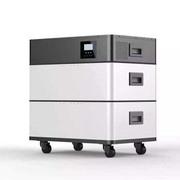 Складируемая модульная батарея 51.2v Lifepo4 Литий-ионная домашняя солнечная сис