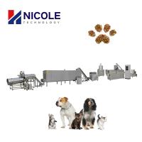 Linha de produção seca dos alimentos para animais de estimação do alimento para cães do certificado do CE com motor de Siemens