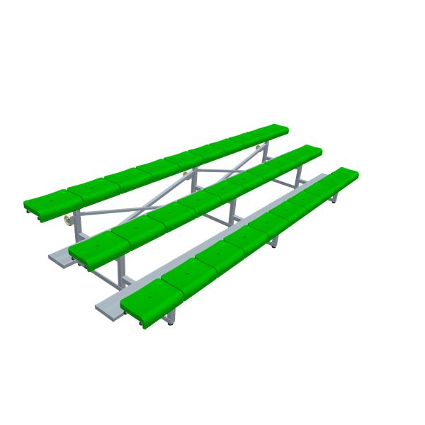 Foldable Portable Aluminum Bleachers for Stadium Seating Easy to Install and Disassemble