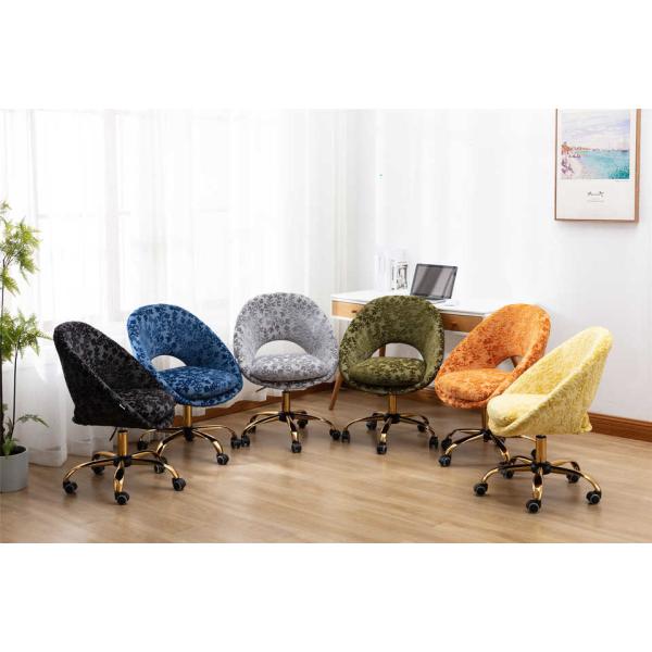 Black 18.90 inch Depth Swivel Living Room Office Chair 8.2KGS