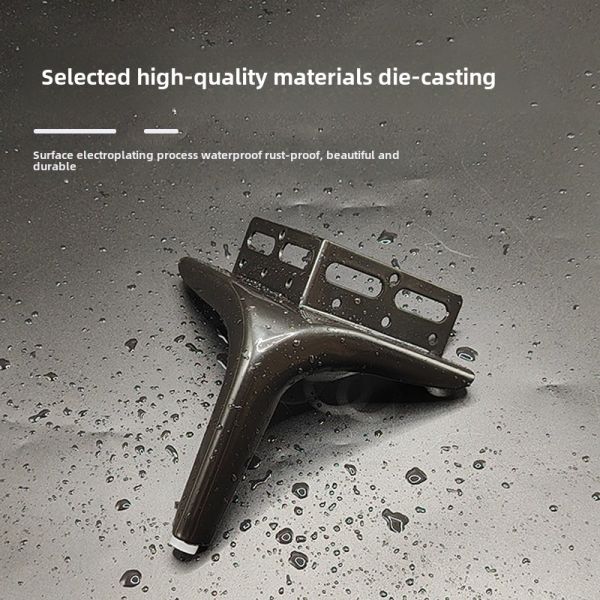 Sofa Support Feet Bed Legs Triangle Belt Corner Code Black Cabinet Metal Furniture Legs Hardware Accessories